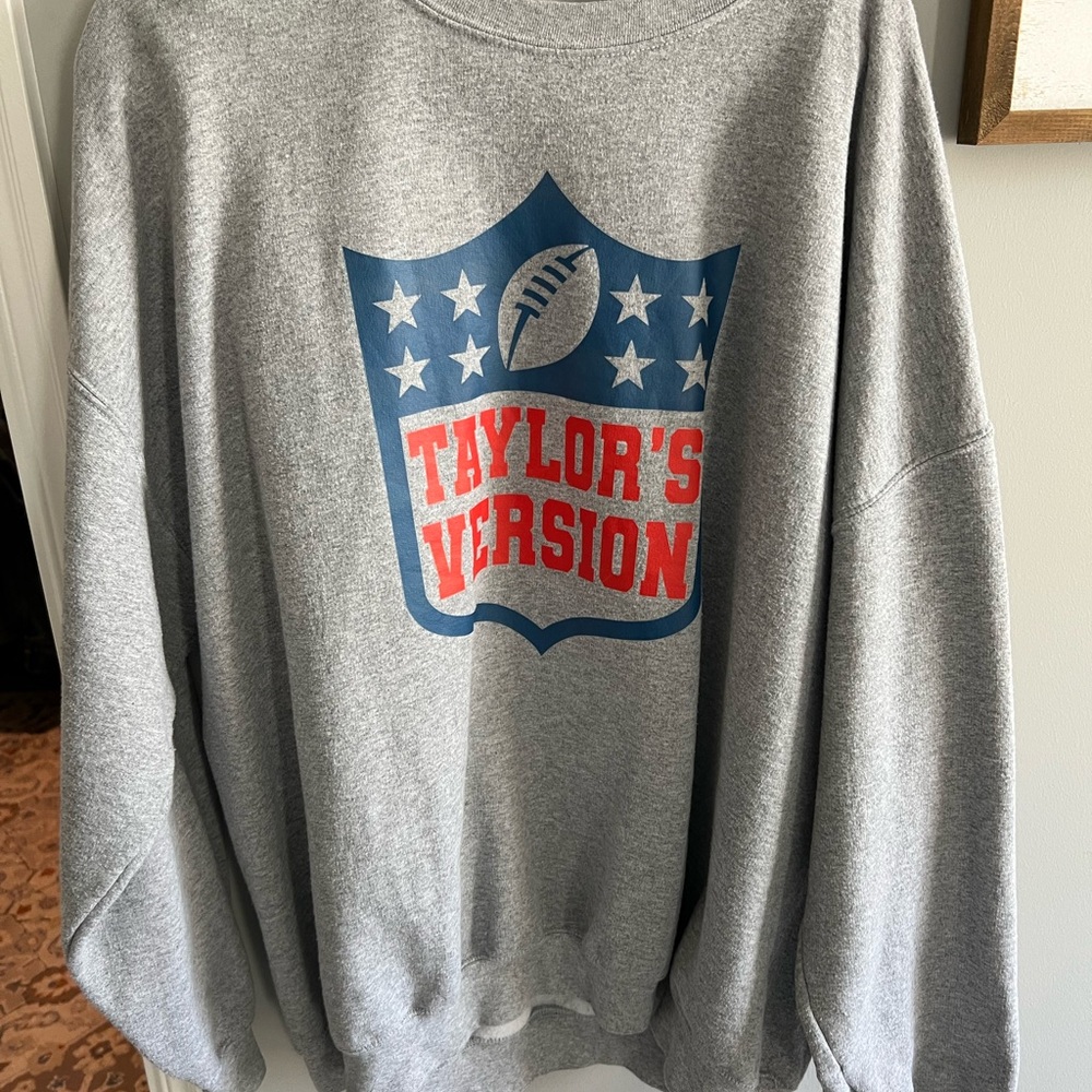 Gray Graphic Crewneck Sweatshirt - Taylor's Version